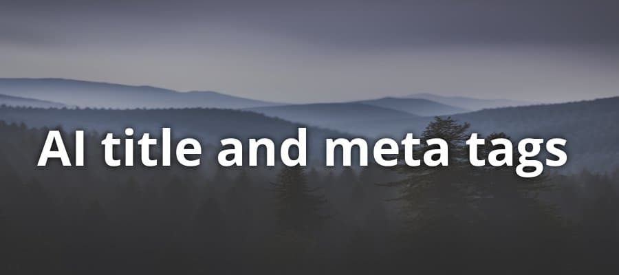 Advanced AI Meta Tag Generator for SEO