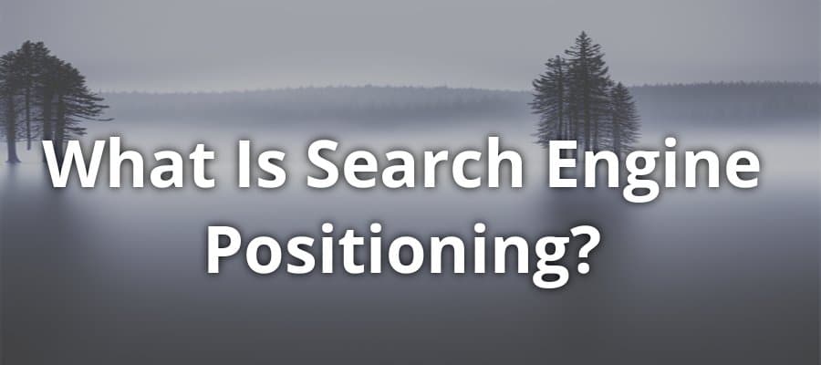 Search Engine Positioning
