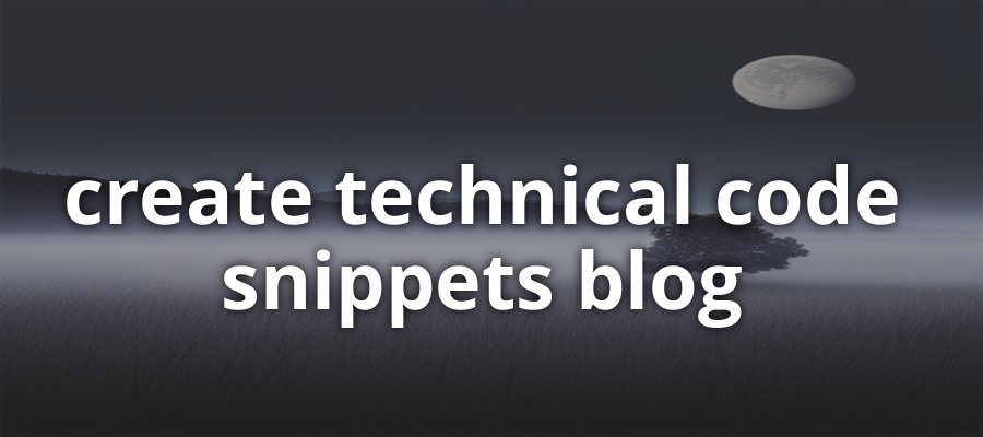 How to Write Code Snippets in Technical Blogs