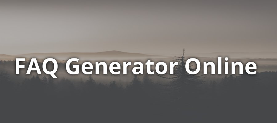 FAQ Generator Online